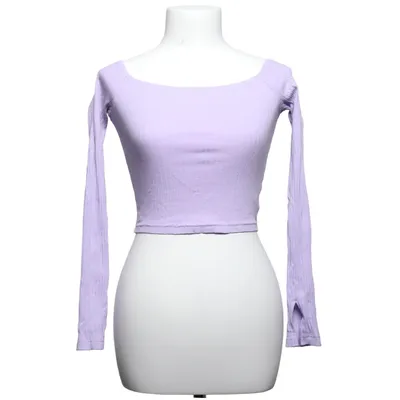 Crop top (Lilla) fra Divided by H&M Bomuld, Elastan