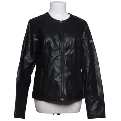 Jacket (Black) from Eli & Moon Cotton, Polyester, Polyurethane