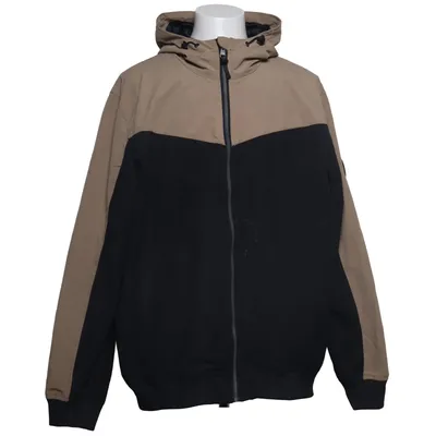 Jacka (Beige, Svart) från Jean Pascale Bomull, Elastan, Polyester
