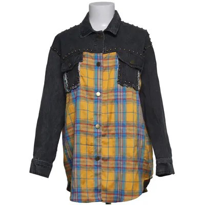 Veste en jean (Gris, Jaune, Bleu) de DeRoyal Coton