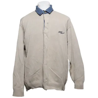 Rugby Shirt (Beige, Blau) von Clifton Classic Baumwolle