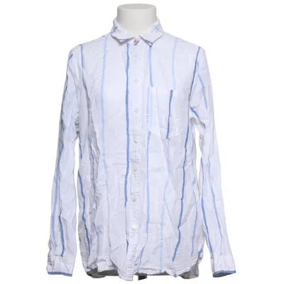 Shirt (White, Blue) from Joules Linen
