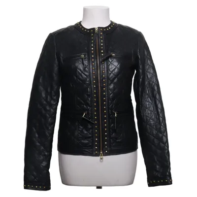 Læderjakke (Sort) fra Malvin Læder, Polyester