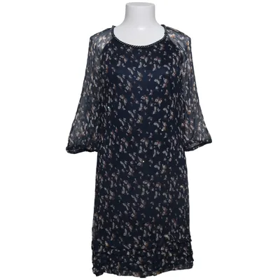 Jurk (Blauw, Meerkleurig) van Derhy Polyester, Viscose