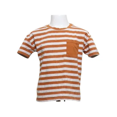 T-shirt (Bruin, Wit) van Alana Elastaan, Organisch katoen