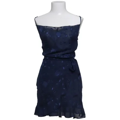 Wrap dress (Blue) from Lucy in the Sky Polyester