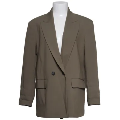 Kavaj (Brun) från Zara Polyester, Viskos