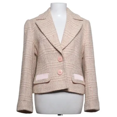 Jacka (Beige, Rosa) från Bandolera Akryl, Bomull, Elastan, Mohair, Polyamid, Polyester, Viskos, Ull