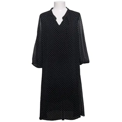 Dress (Black, White) from Viveca N Polyester