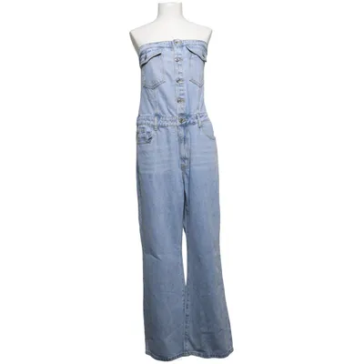 Tuinbroek (Blauw) van Musera Katoen, Polyester, Viscose
