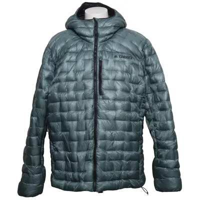 Dunjacka (Grå) från Adidas Dun, Elastan, Fjädrar, Polyamid, Polyester