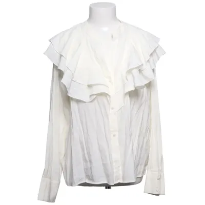 Blouse (White) from H&M Modern Classic Viscose, Polyester