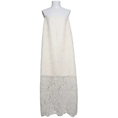 Maxi jurk (Wit) van H&M Katoen, Polyamide, Polyester