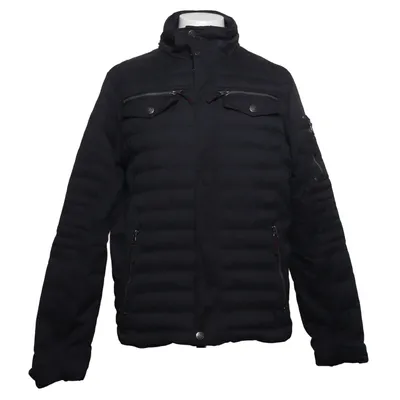 Veste d'hiver (Noir) de The Defender Coton, Polyamide, Polyester