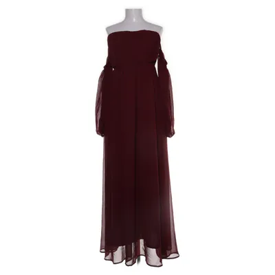 Robe de soirée (Marron, Rouge) de Moments Polyester