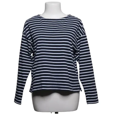T-shirt à manches longues (Bleu, Blanc) de Race Marine Coton