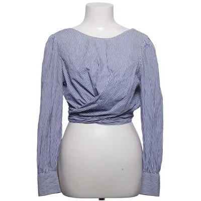 Omlottblus (Blå, Vit) från Zara Basic Collection