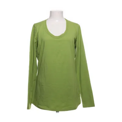 T-shirt à manches longues (Vert) de Boss Orange Coton, Élasthane