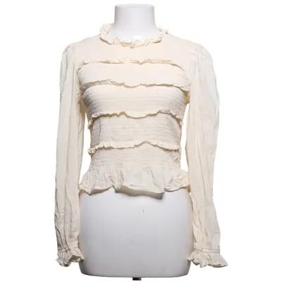 Blouse (Beige) de Divided by H&M Coton, Élasthane, Polyester, Viscose