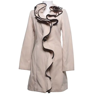 Jas (Beige) van Laeticia Dreams Elastaan, Polyester, Viscose