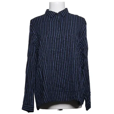 Bluse (Blau, Schwarz) von Marimekko x Uniqlo Viskose