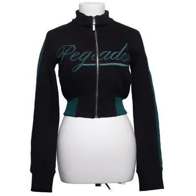 Träningsjacka (Svart, Grön) från Pegador Bomull, Polyester