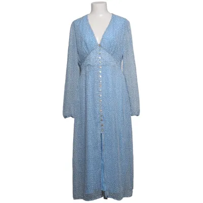 Dress (Blue, White) from Adoore Polyester