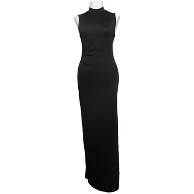 Långklänning (Svart) från Romwe Elastan, Polyester