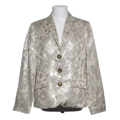 Blazer (Gold) from Oui & Co Acetate, Polyester, Viscose, Wool
