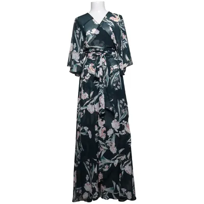 Wrap dress (Green, Pink, White) from City Chic Polyester