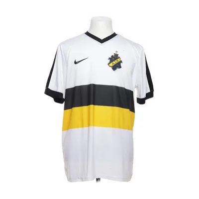 Fodboldtrøje (Hvid, Sort, Gul) fra Nike Polyester