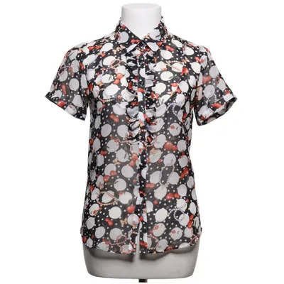 Short sleeve shirt (Black, White, Red) from Red Label Polyester