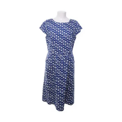 Jurk (Blauw, Wit, Zwart) van People Tree Organisch katoen