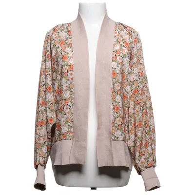 Cardigan (Beige, Flerfarvet) fra Smiley Vintage