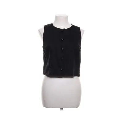 Outdoor vest (Zwart) van Sézane Elastaan, Linnen, Viscose