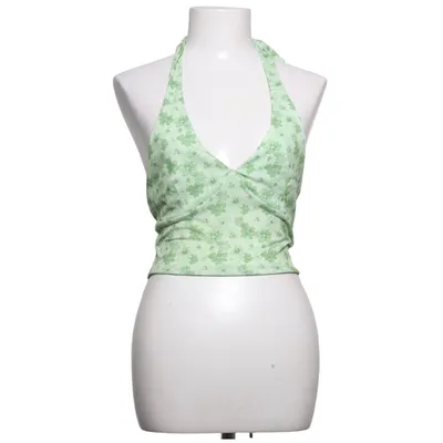 Halternecktopp (Grön, Flerfärgad) från NA-KD Elastan, Polyester