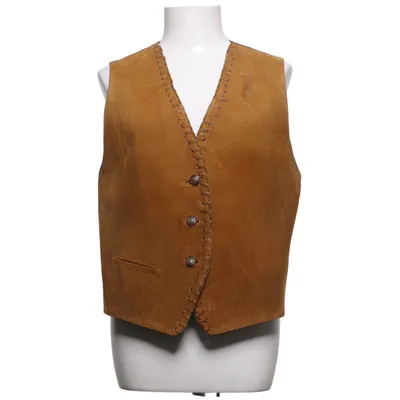 Leren vest (Bruin) van LS Leer