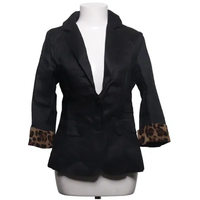 Blazer (Black) from Holly Bracken Linen, Polyester