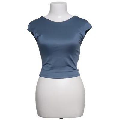 Topp (Cropped Open Back Sslv Tee) från Seven Sisters Elastan, Återvunnen polyester
