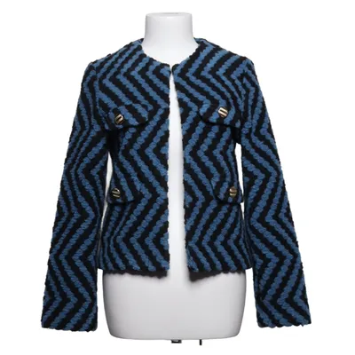 Cardigan (Bleu, Noir) de Rich & Royal Polyester recyclé, Laine