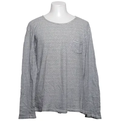 T-shirt à manches longues (Gris, Blanc) de Strömberg Coton