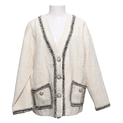Cardigan (Hvid, Flerfarvet) fra MOTF Polyester
