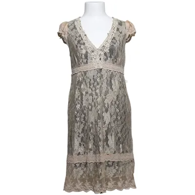 Jurk (Beige, Zwart) van Dept Polyamide, Polyester