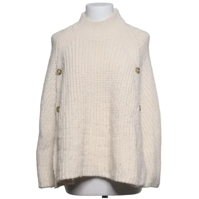 Poncho (Beige) from EseOese Acrylic, Polyamide, Polyester