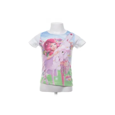 T-shirt (White, Multicolored) from Mia and Me Cotton, Polyester