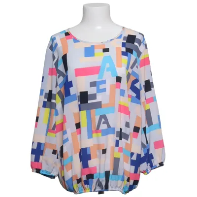 Blouse (Blue, Multicolored) from Carmen Polyester, Viscose