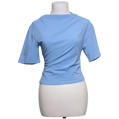 Top (Blauw) van H&M Katoen, Elastaan