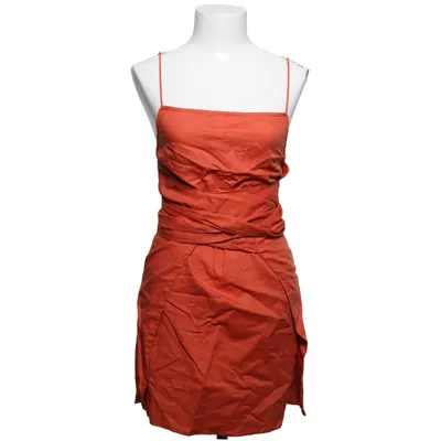 Jurk (Oranje) van Sabo Skirt Katoen, Linnen