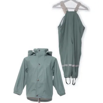 Regnställ (Grön) från Kuling Polyester