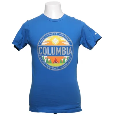T-shirt (Blauw, Meerkleurig) van Columbia Katoen